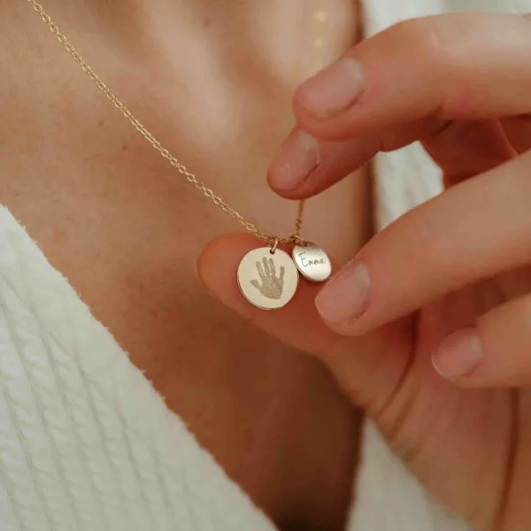 Ketting rond extra disc klein