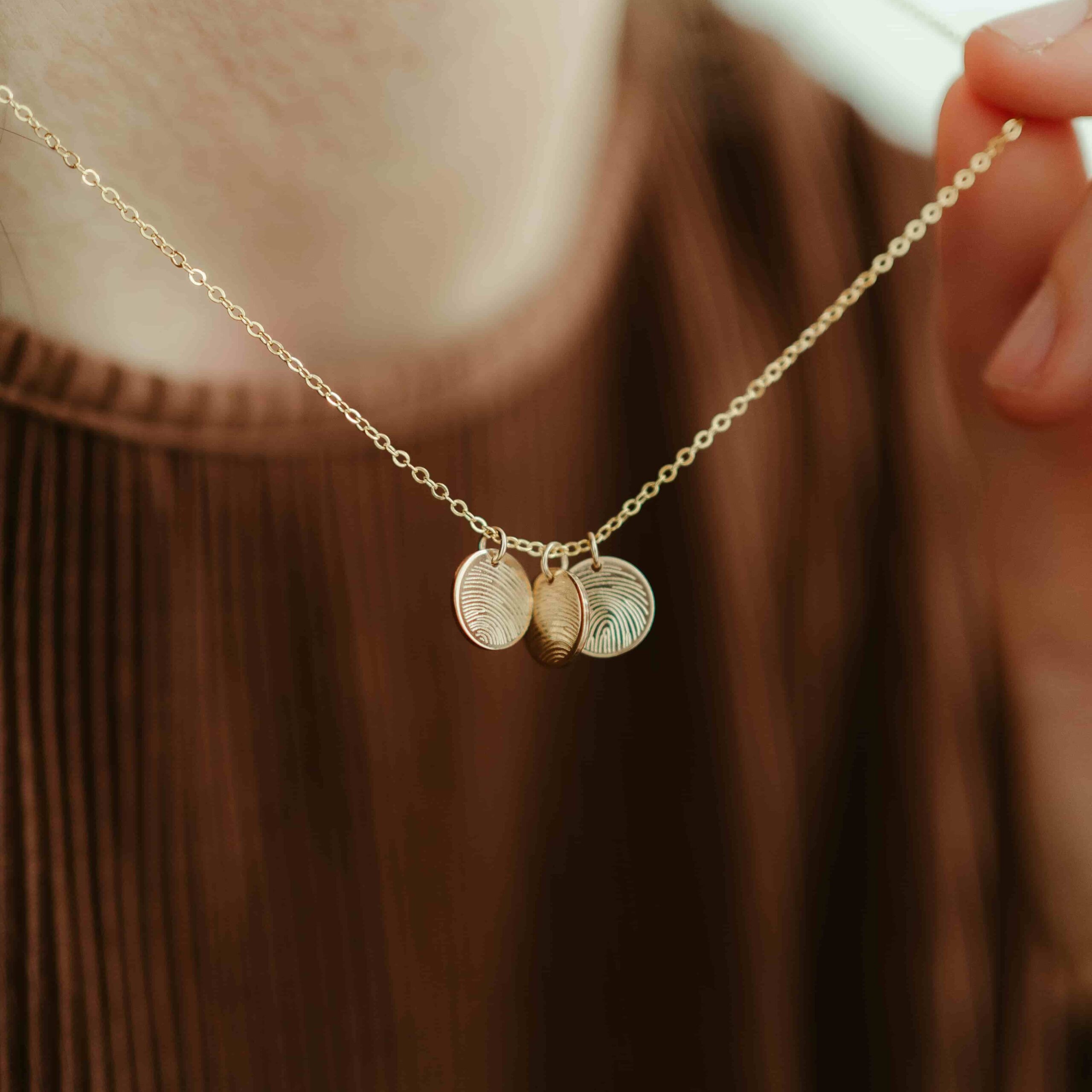 Ketting rond triple disc klein - Afbeelding 2