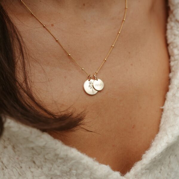 Ketting rond extra disc klein
