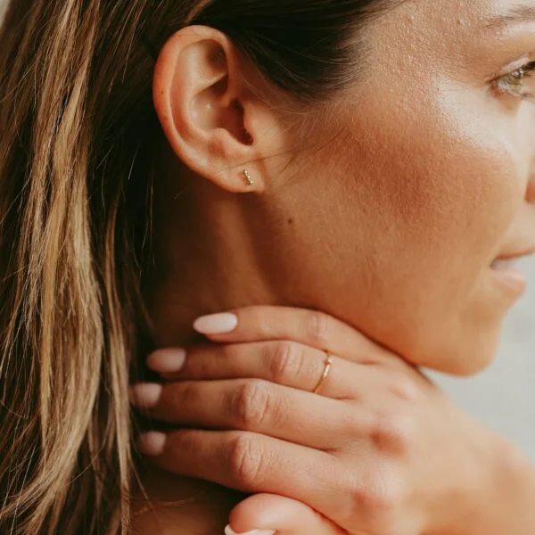 Dot stud triple recht