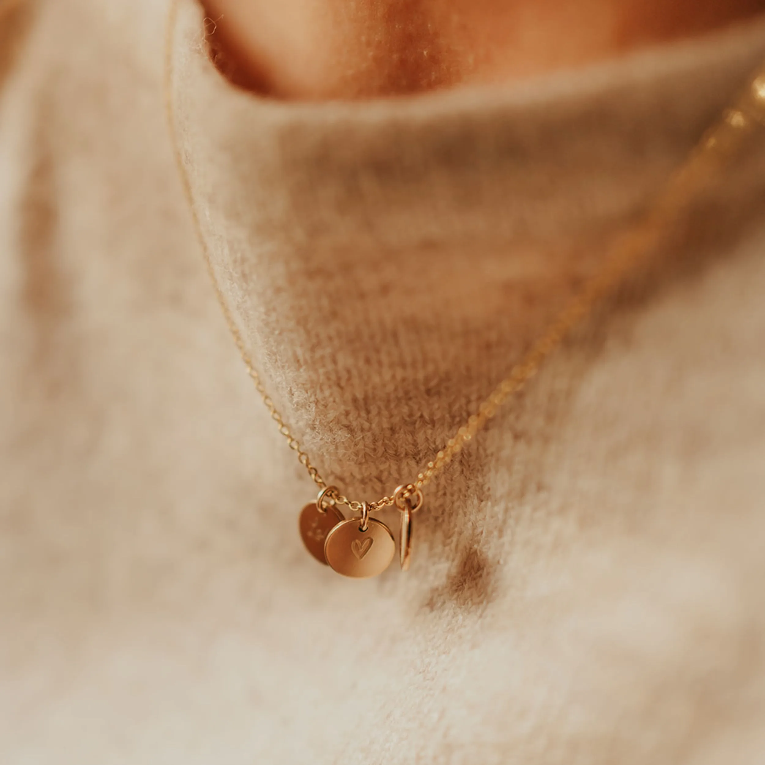 Ketting rond triple disc klein - Afbeelding 5