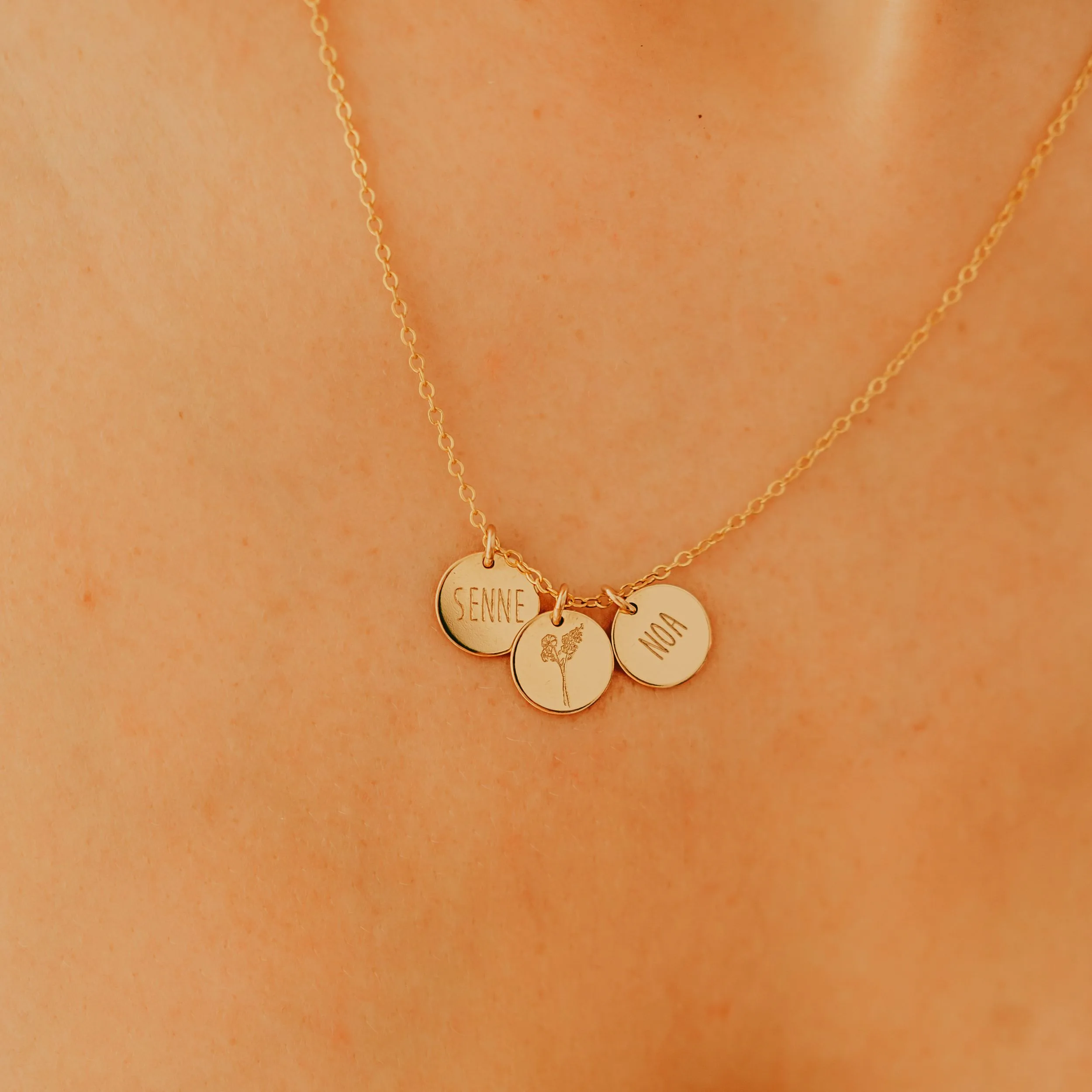 Ketting rond triple disc klein - Afbeelding 4