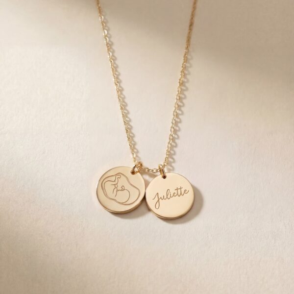 Ketting rond dubbele disc