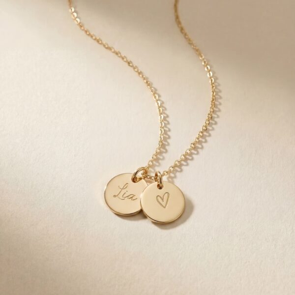 Ketting rond dubbele disc klein