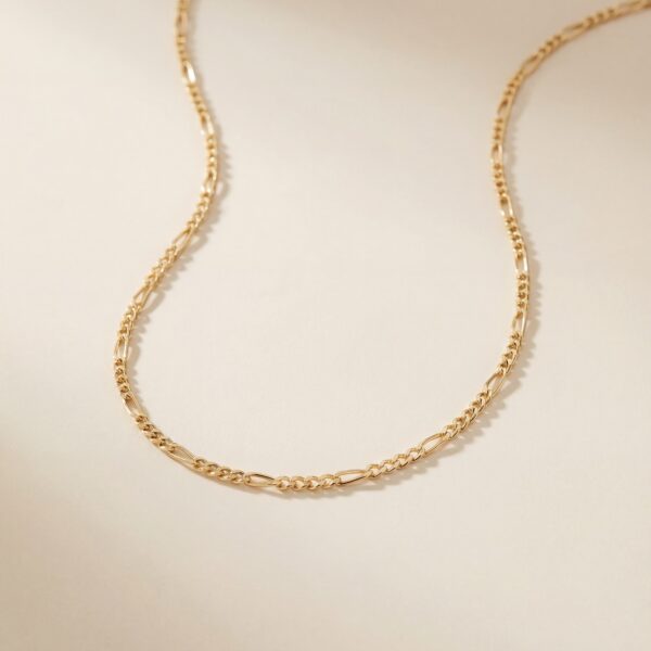 Ketting choker figaro