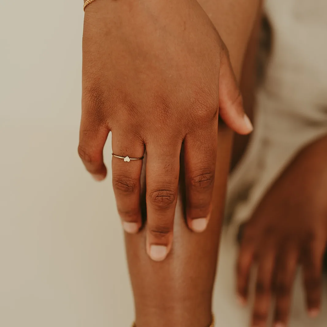 Tiny heart ring - Afbeelding 3