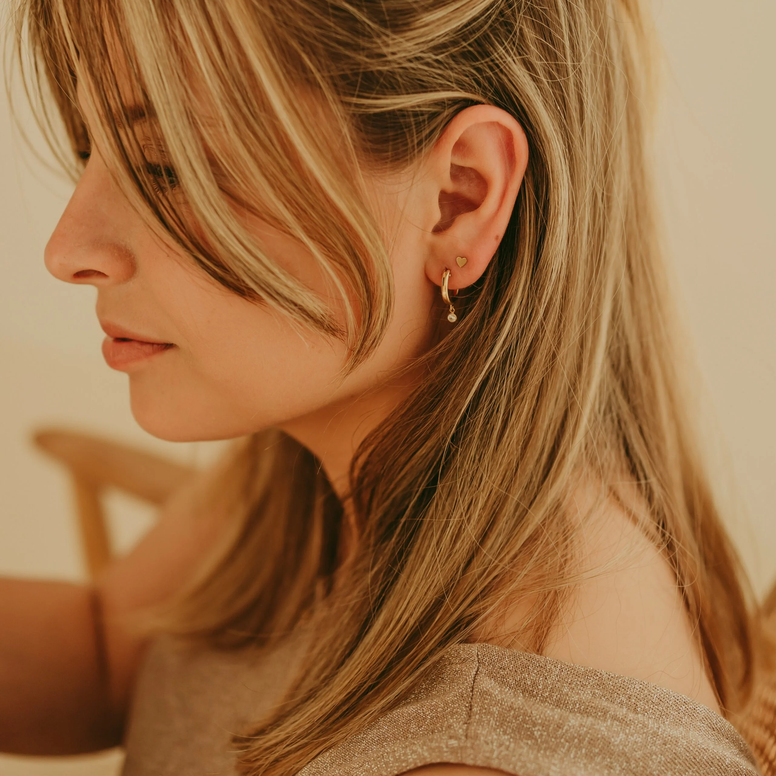 Birthstone hoops - Afbeelding 3