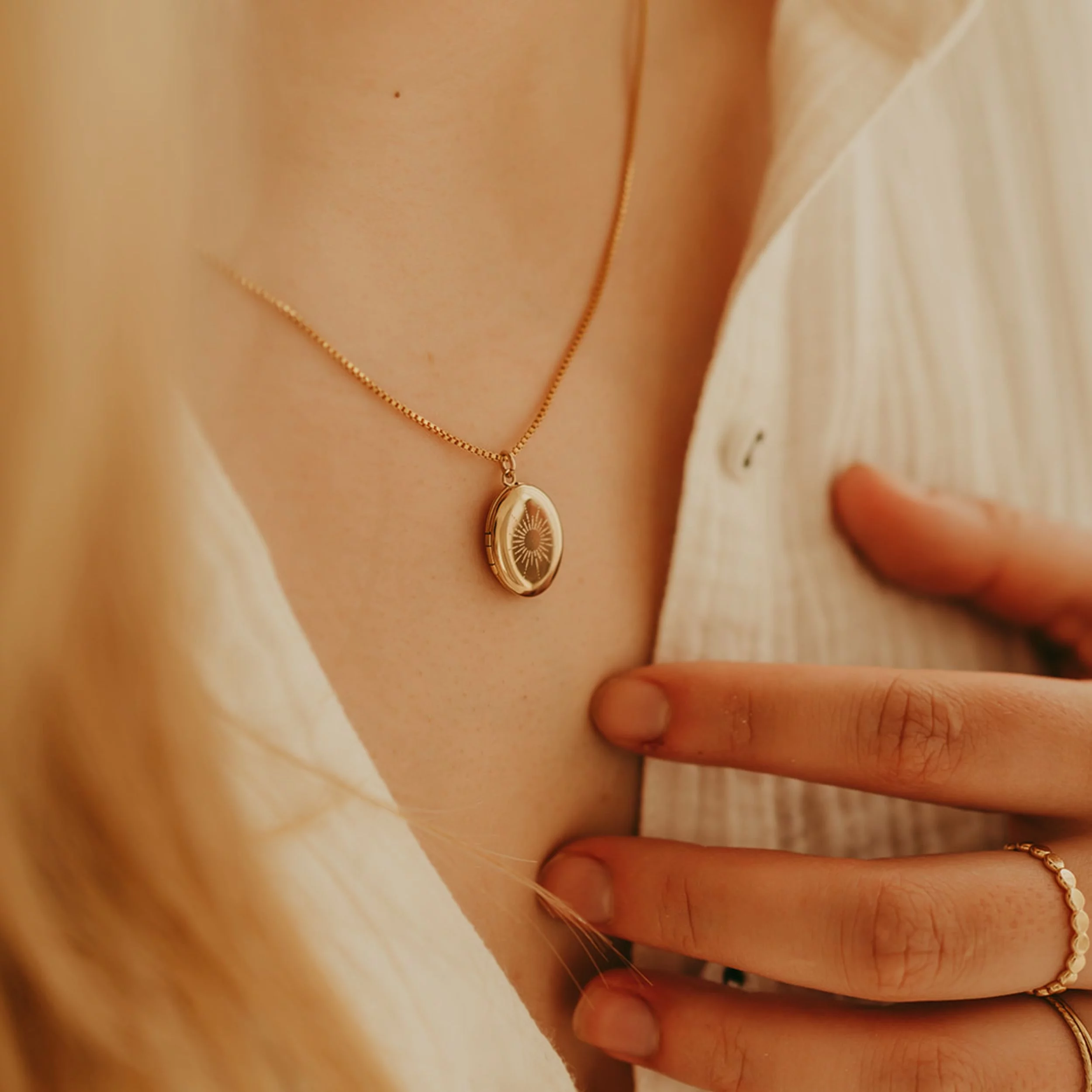 Ketting medaillon - Afbeelding 2