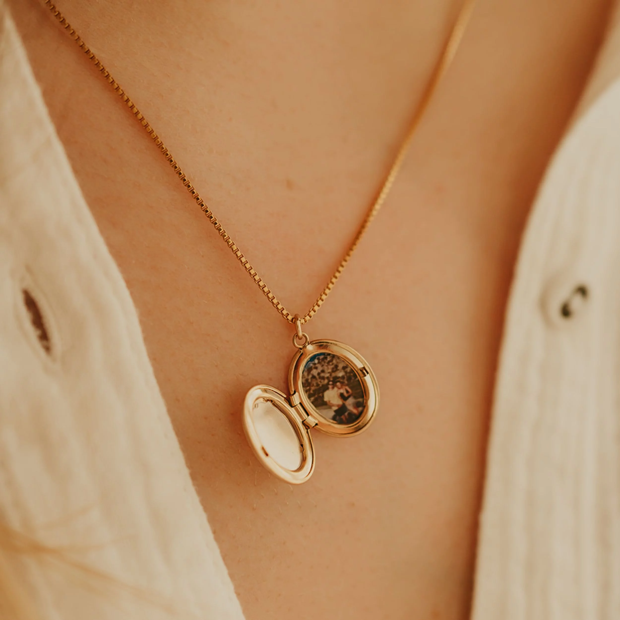 Ketting medaillon - Afbeelding 3