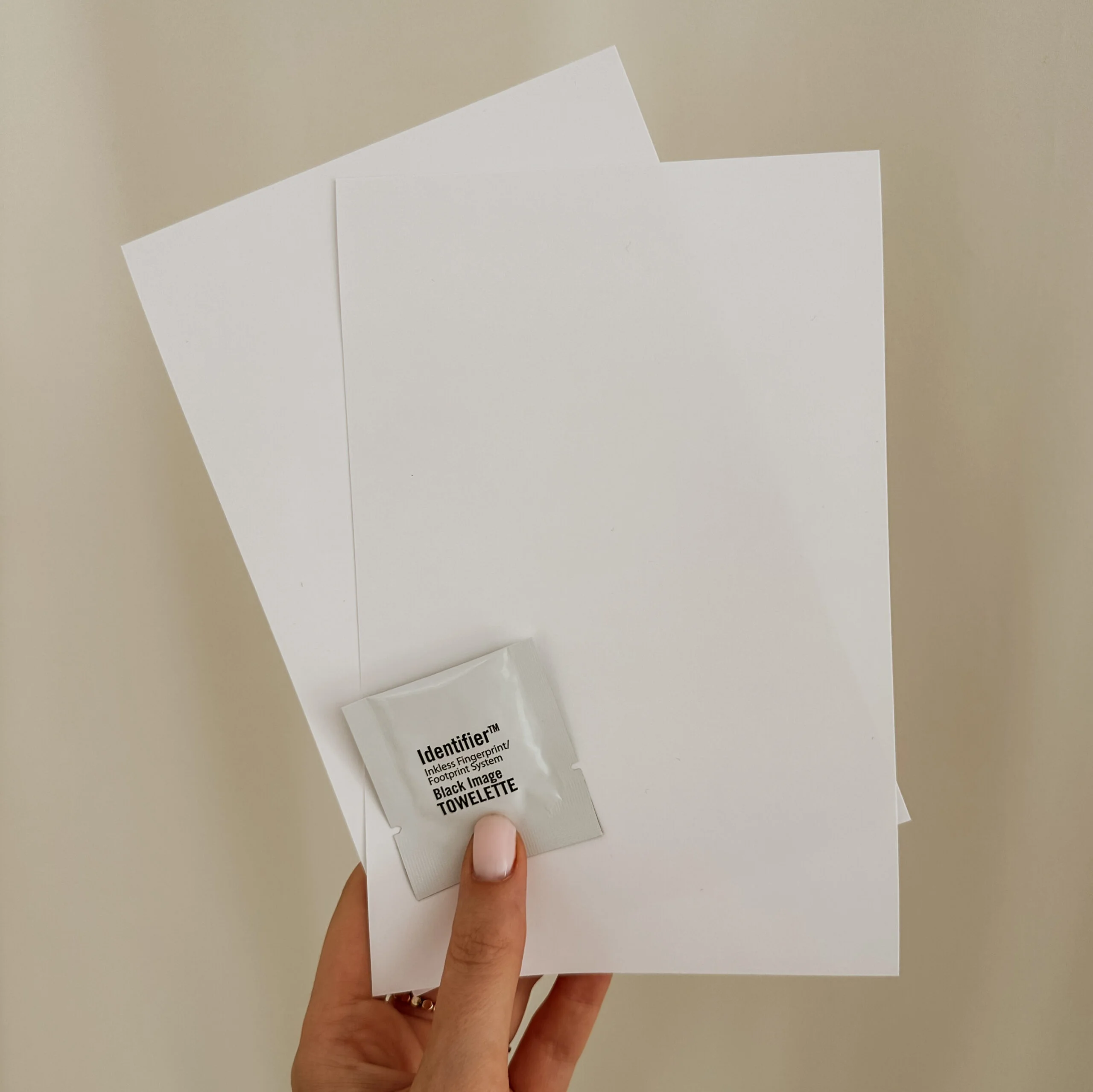 'DIY'- inktwipe voor baby's - Afbeelding 2