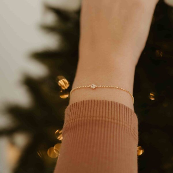 Armband geboortesteen