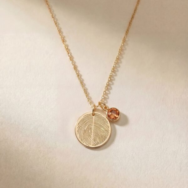 Ketting rond geboortesteen