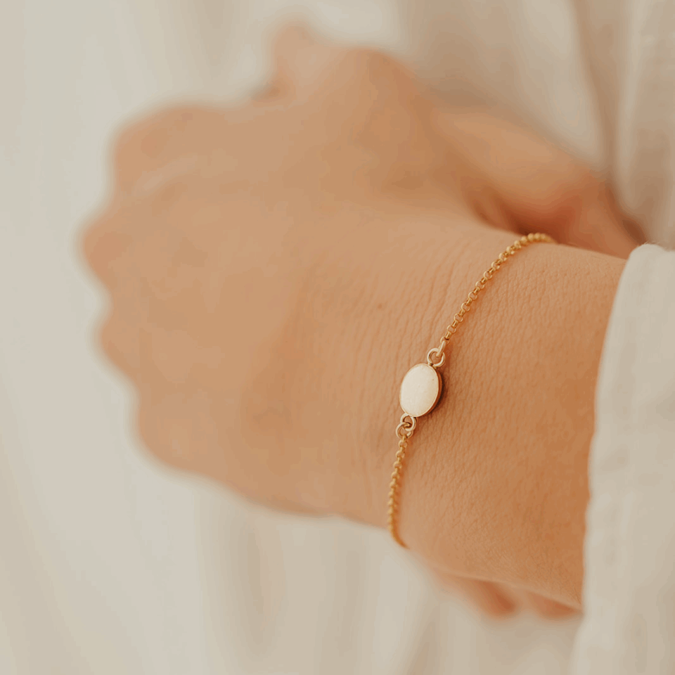 Moedermelk armband ovaal - Afbeelding 5