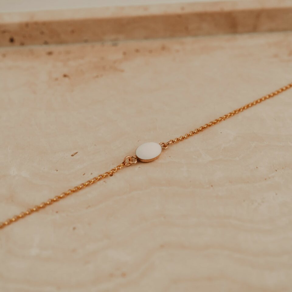 Moedermelk armband ovaal - Afbeelding 5