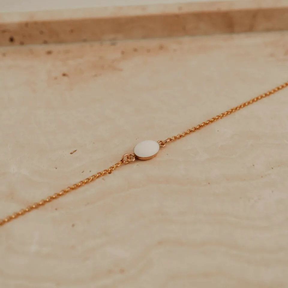 Moedermelk armband ovaal - Afbeelding 6