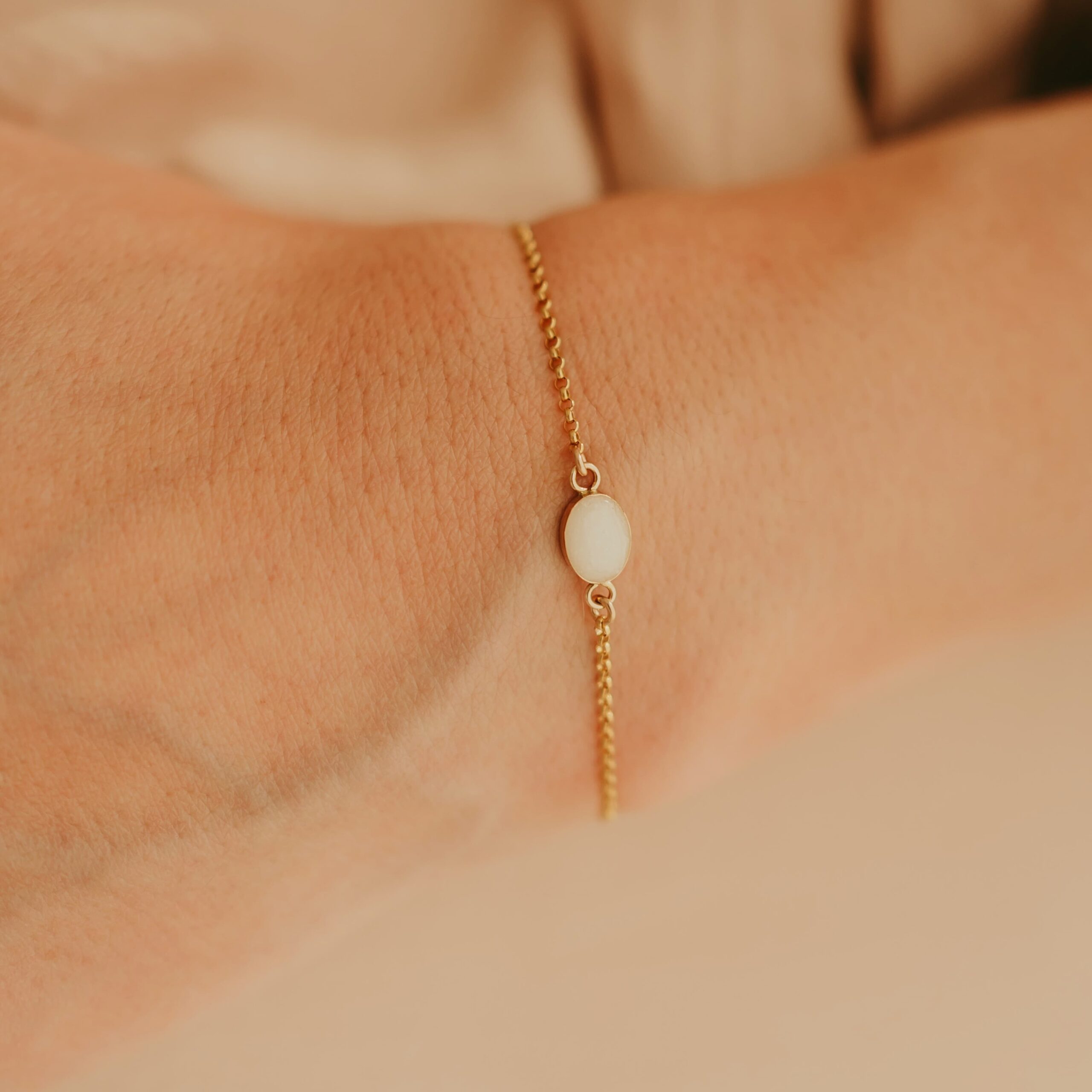 Moedermelk armband ovaal - Afbeelding 2