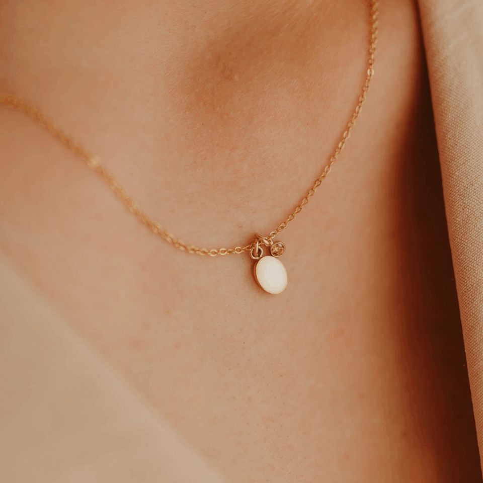 Moedermelk ketting ovaal - Afbeelding 5