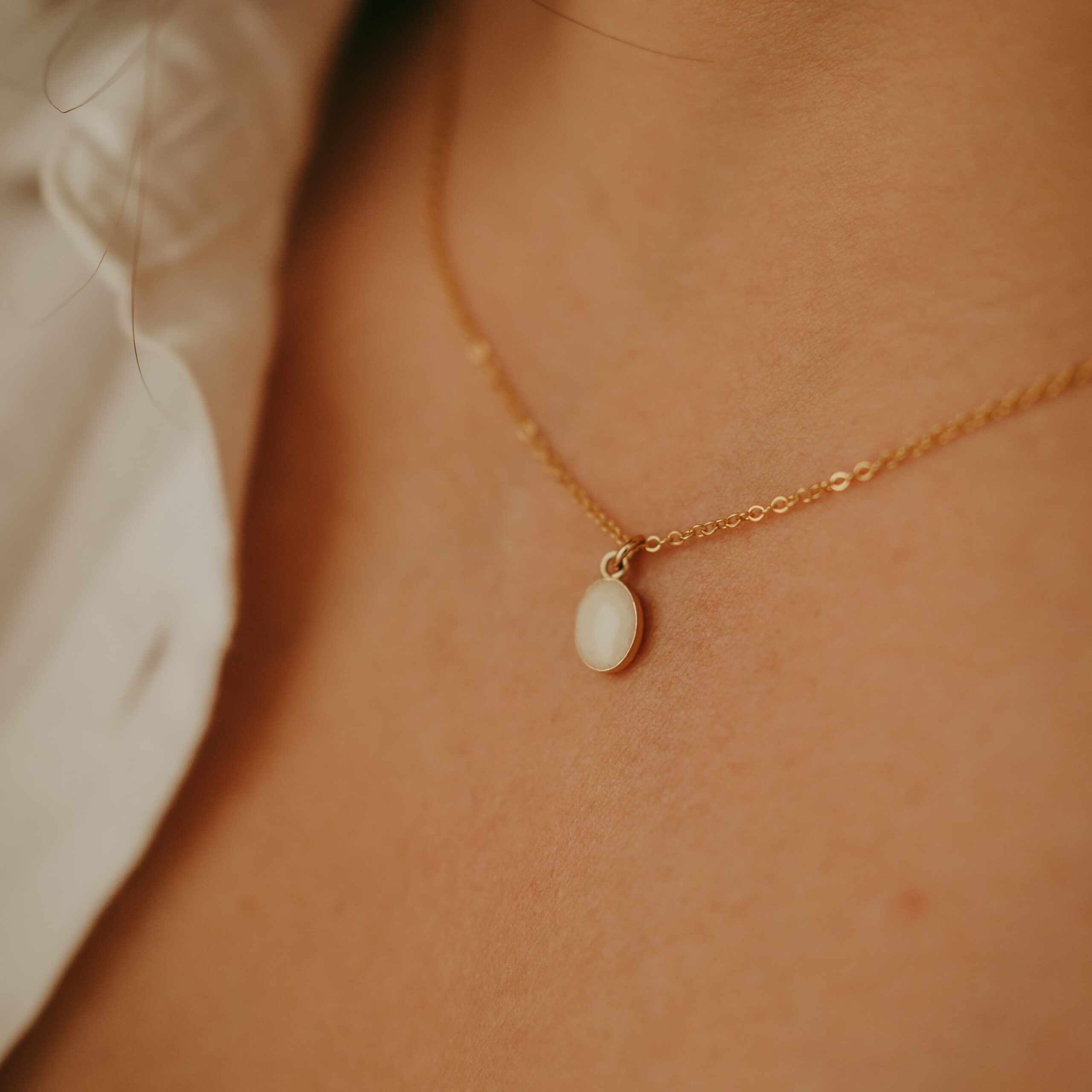 Moedermelk ketting ovaal - Afbeelding 2