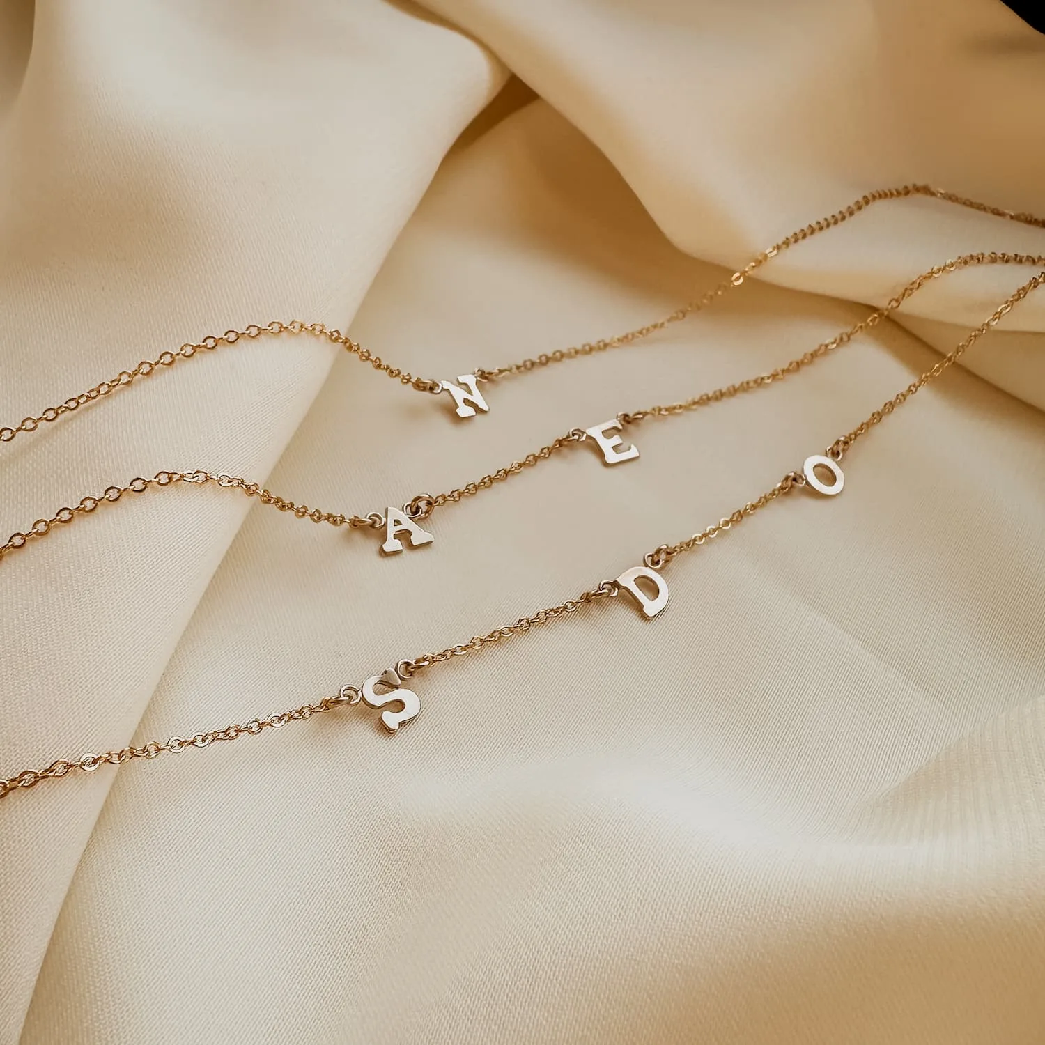 Ketting initiaal choker - Afbeelding 2