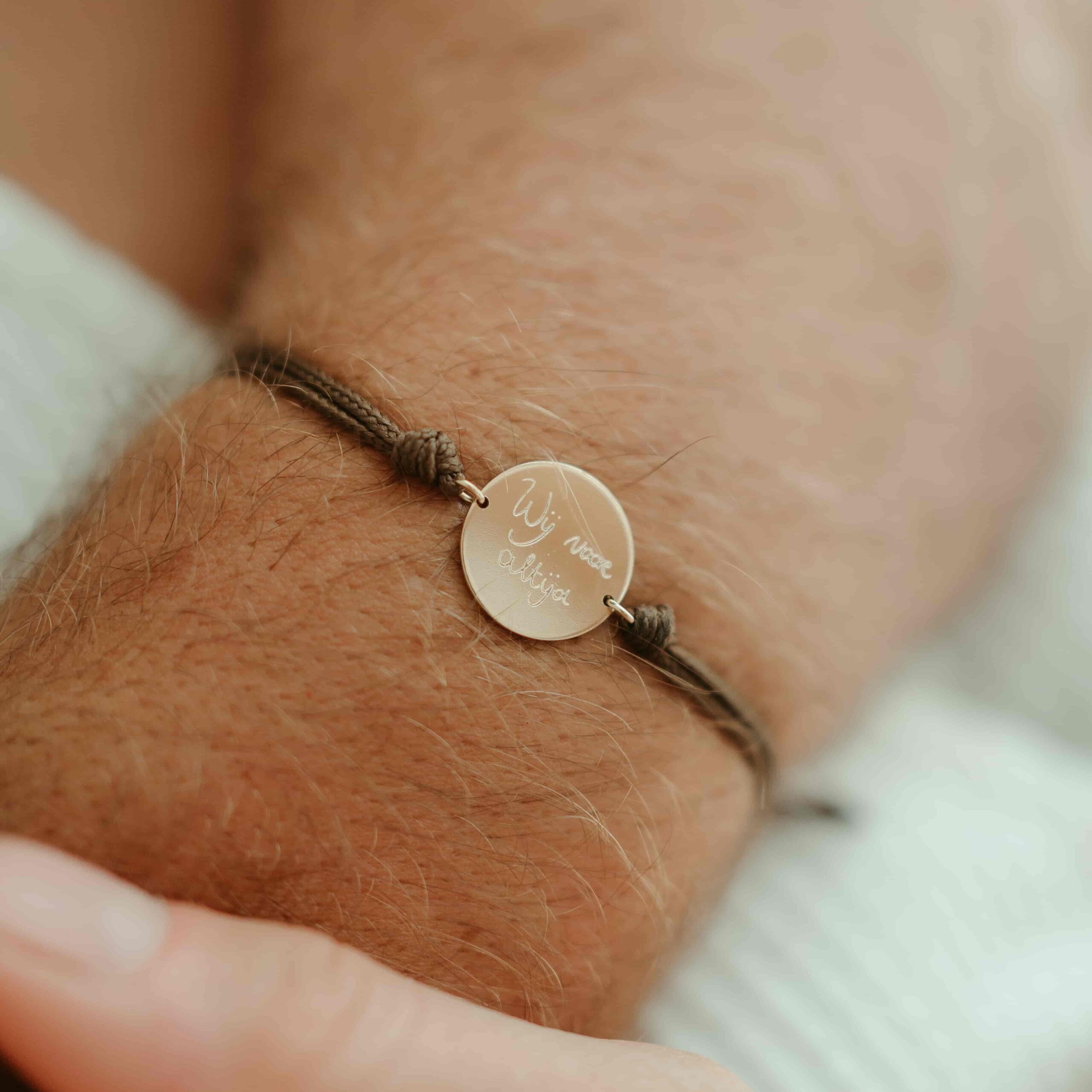 Mannen armband rond - Afbeelding 8