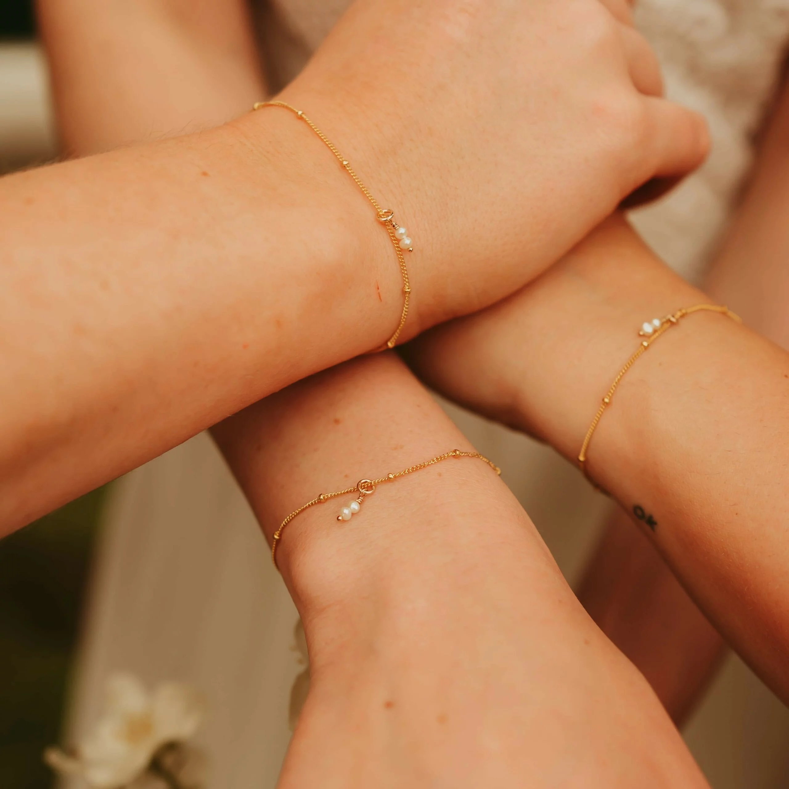 Armband met parel dubbel - Afbeelding 8
