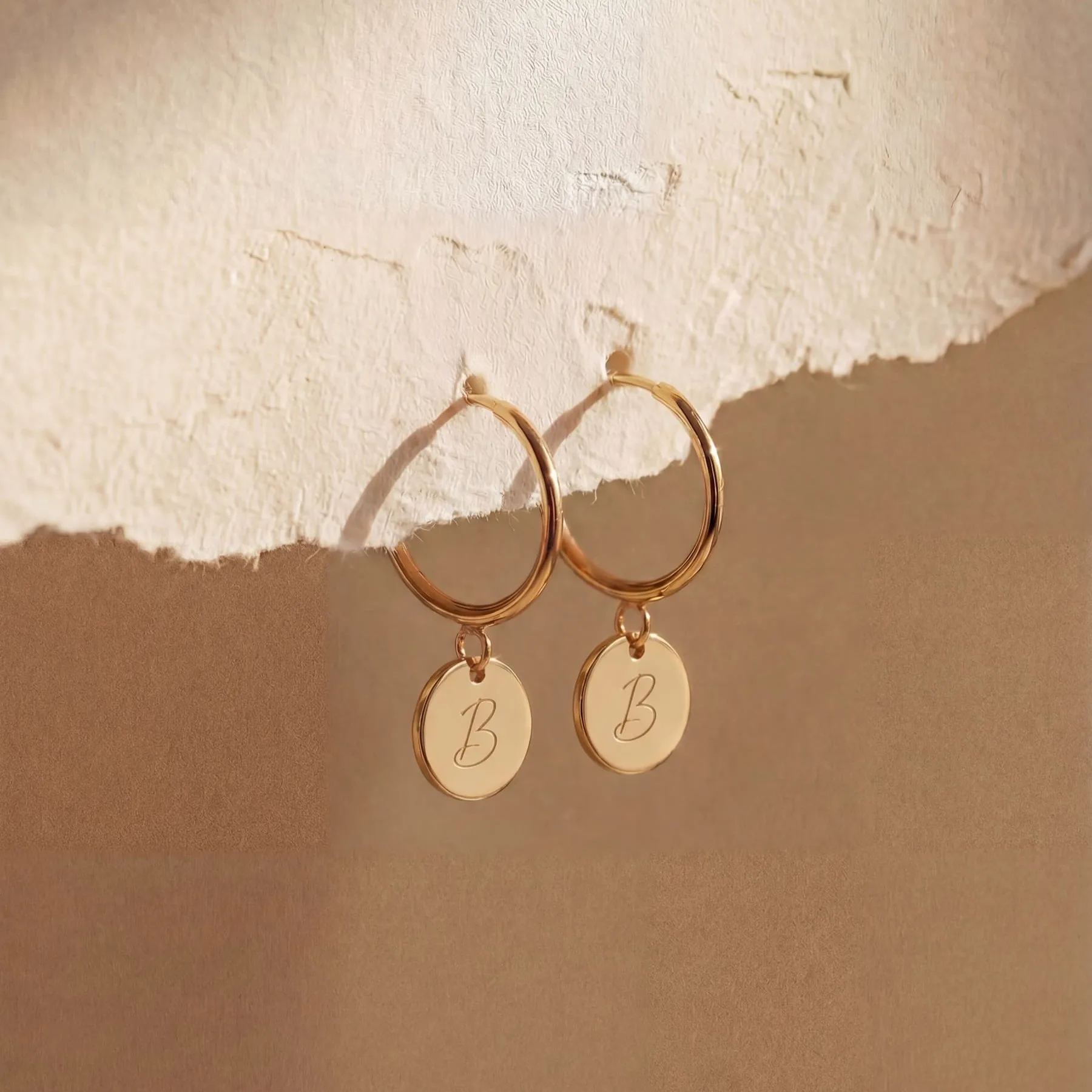 Oorbel hanger rond