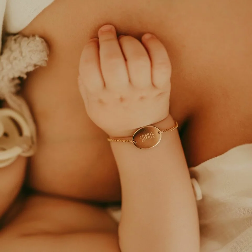 Baby armband ovaal - Afbeelding 3