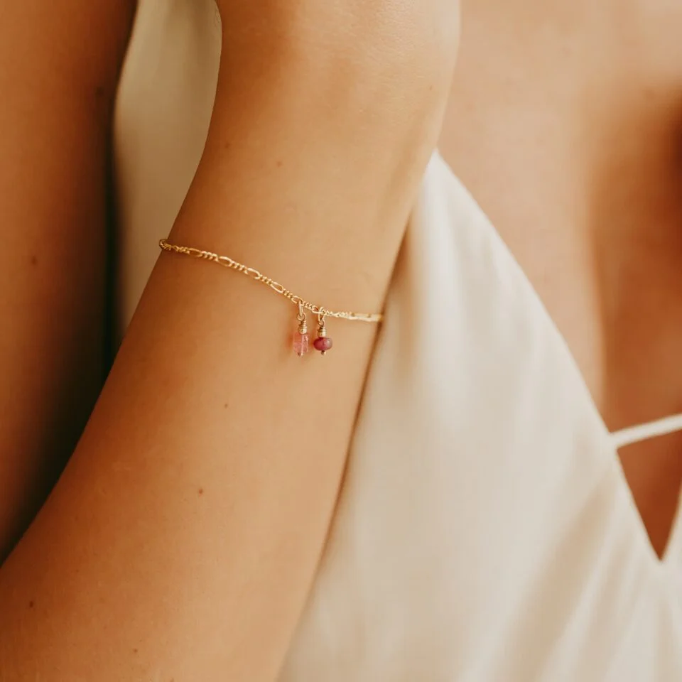 Armband met edelsteen