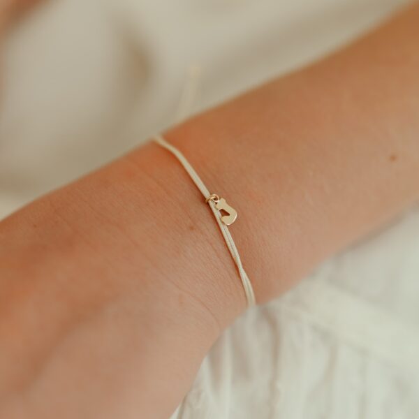 Droomdraadje hanger initiaal kids