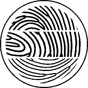 Drie vingerafdrukken