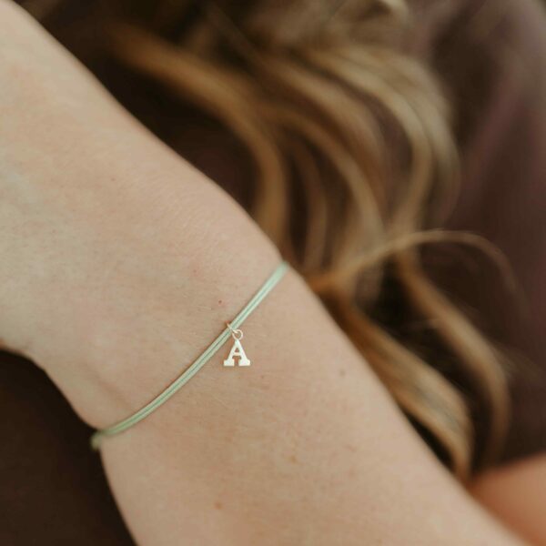 Droomdraadje hanger initiaal