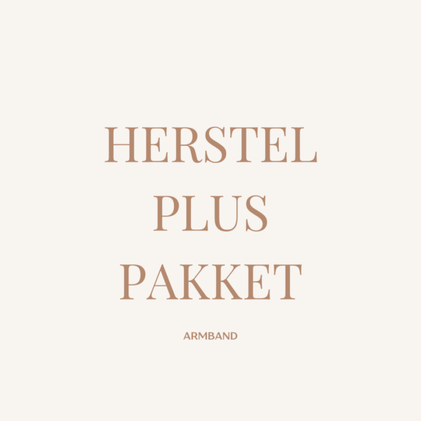 Herstel plus pakket - armband