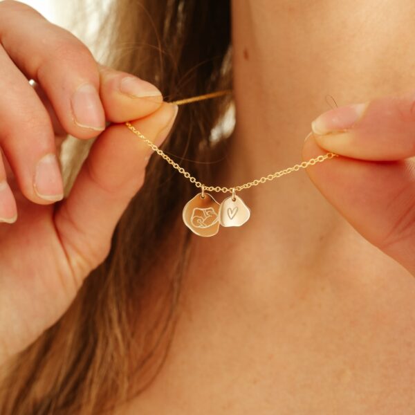 Ketting organisch extra disc klein