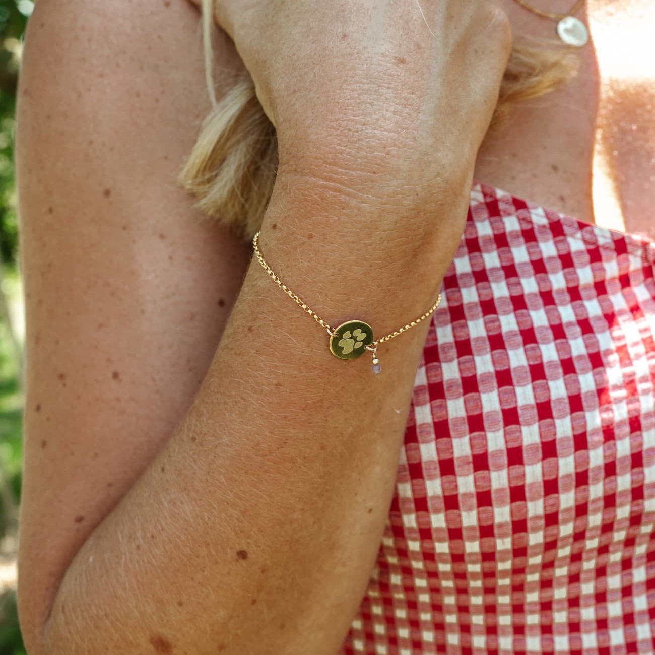 Armband rond edelsteen - Afbeelding 4