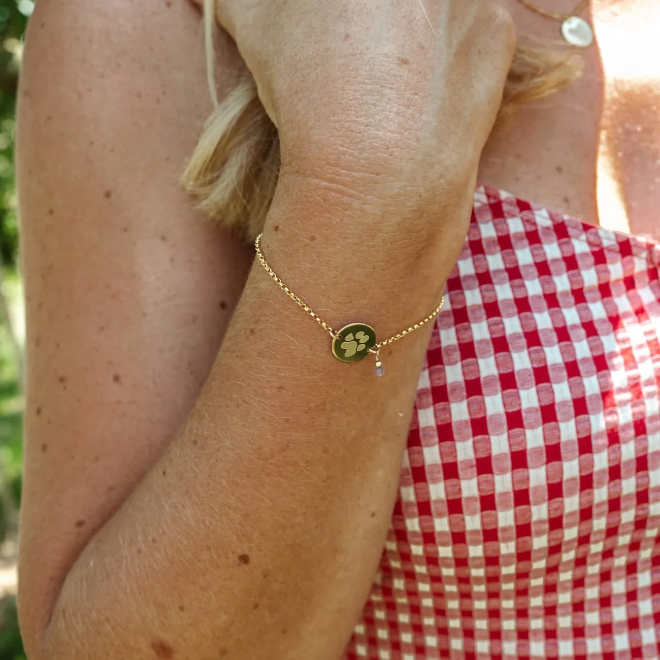 Armband rond edelsteen - Afbeelding 3