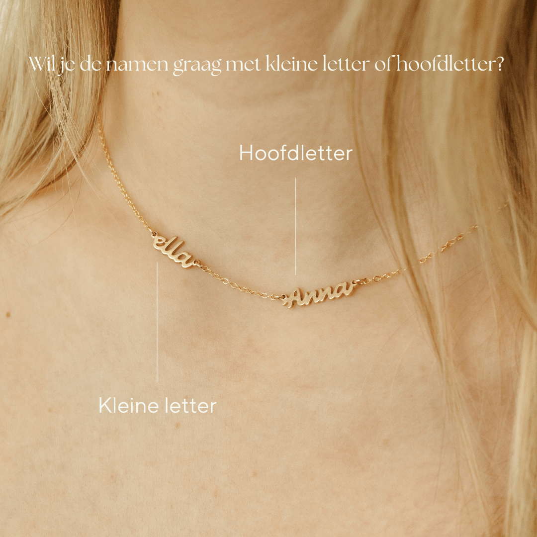 Naamketting dubbel - Afbeelding 4