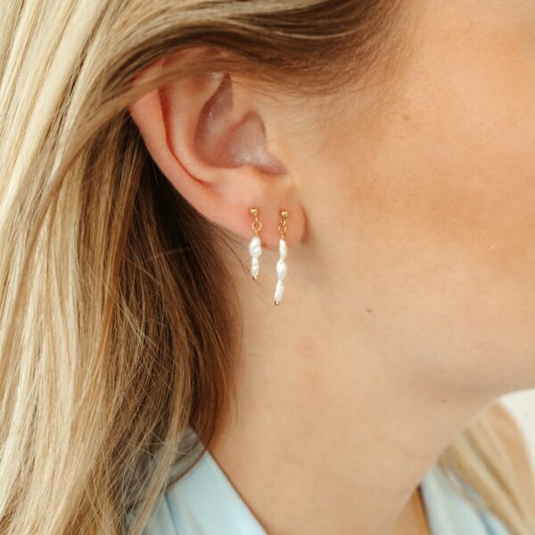 Barok parel studs