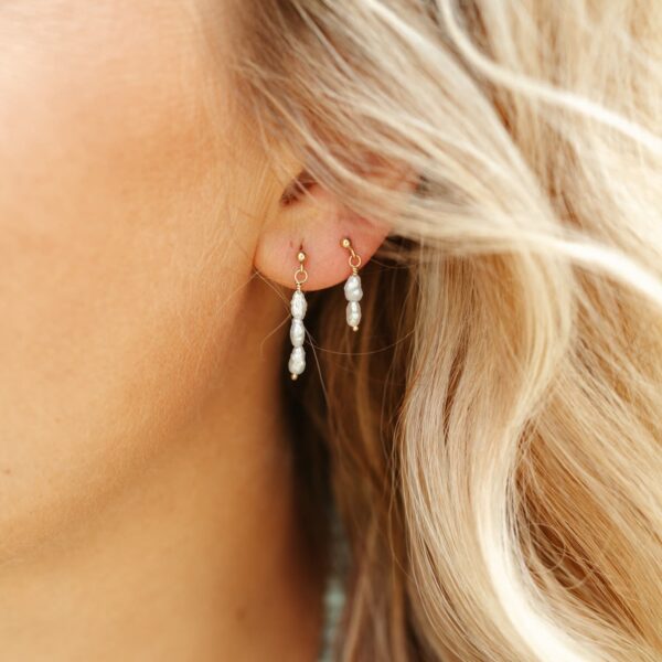 Barok parel studs