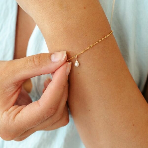 Armband met barok parel