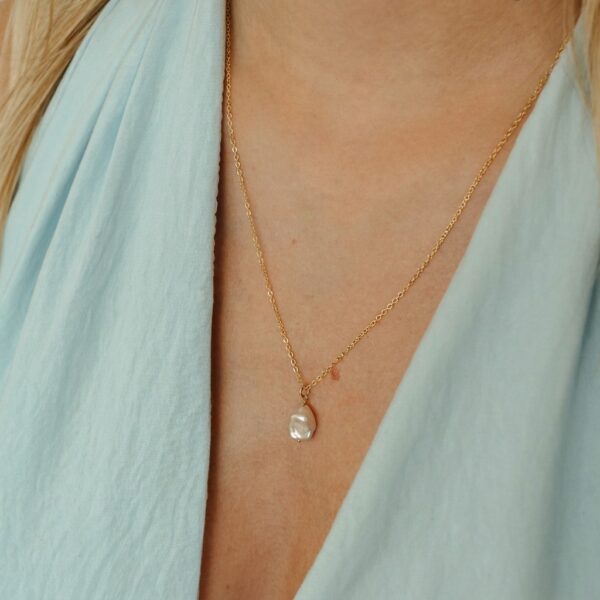 Ketting barok parel